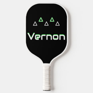 Modern Neon Green Pickleball Paddle