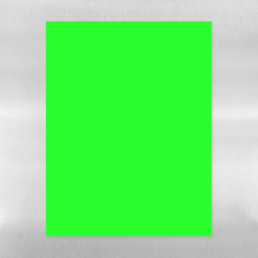 Modern neon green screen bright solid plain cool magnetic dry erase sheet