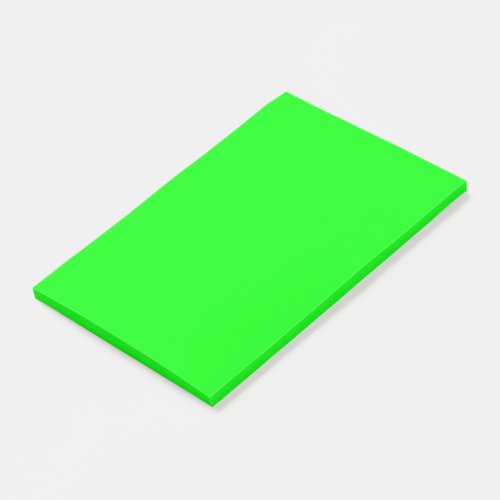 Modern neon green screen bright solid plain cool post_it notes