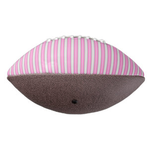 Modern Neon Pink Stripes with 3D Effect Football