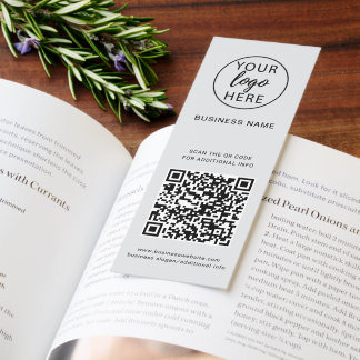 Modern Networking Bookmark Add Your Business Logo 