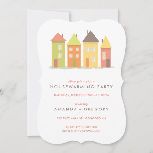 Modern New Home Housewarming Party Invitation