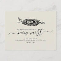 Modern New Nest Home Change of Address Moving