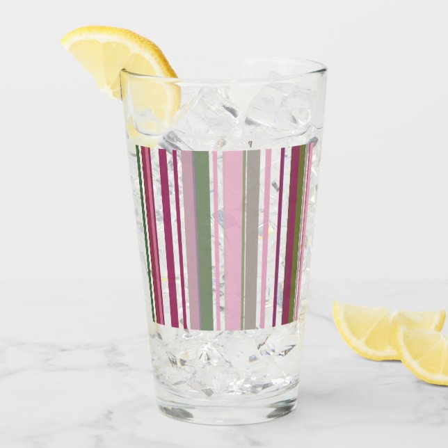 Modern New Season Stripes Glass (Front Ice)