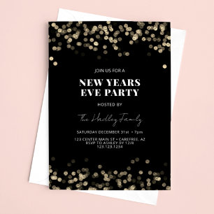 Modern New Years Eve Party Invitation
