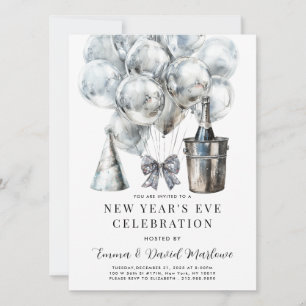 Modern New Year's Party Invitation