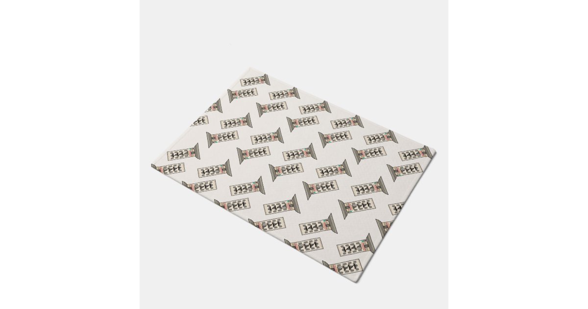 Modern New York Architecture Artwork Doormat Zazzle