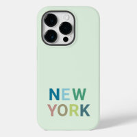 Modern New York Colorful Text     
