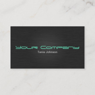 Modern Noble Metal Business Card