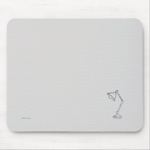 Modern Nocturnal Scholar Aesthetic/Night Lamp Mouse Pad