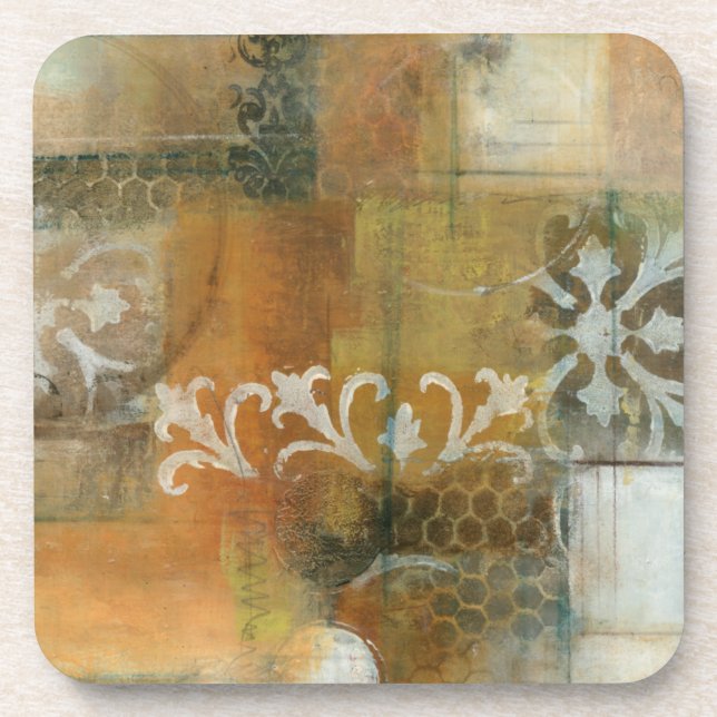 Modern Note II Beverage Coaster (Front)