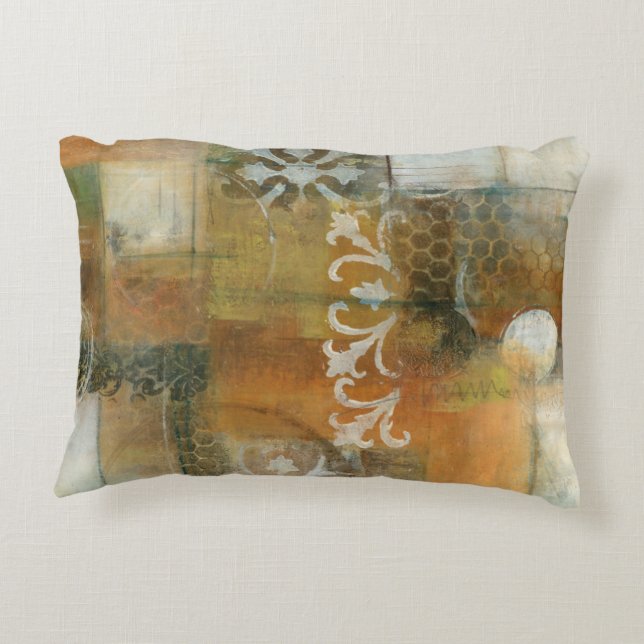Modern Note II Decorative Pillow (Back)