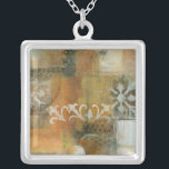 Modern Note II Silver Plated Necklace<br><div class="desc">Home Décor</div>
