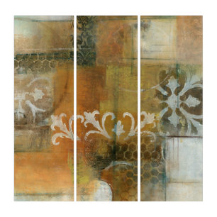 Modern Note II Triptych