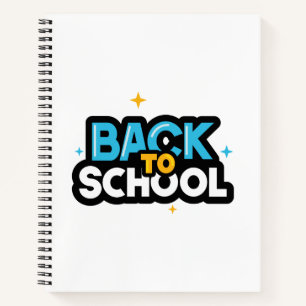 Modern Notebook Journal back to school