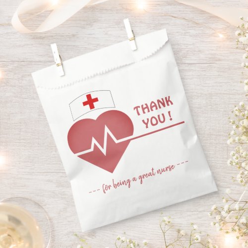 Modern Nurse Nurse Appreciation Week  Favor Bag