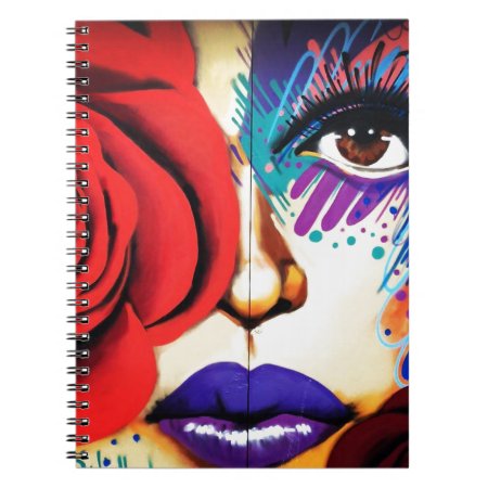 Modern Nyc Street Art Notebook