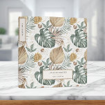 Modern Oasis Foliage 3 Ring Binder<br><div class="desc">This gorgeous pattern will add a chic look to your office decor!</div>