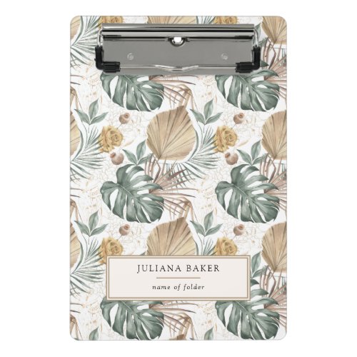 Modern Oasis Foliage Clipboard