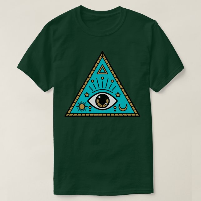 Modern occult eye T-Shirt (Design Front)