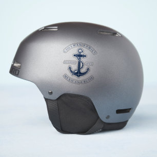 Modern Ocean Nautical Boat Anchor Swag Sticker