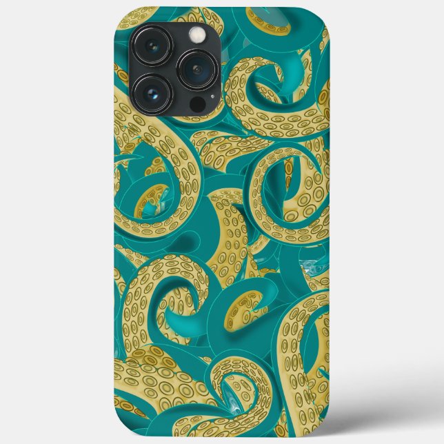 Modern Octopuses Design Case-Mate iPhone Case (Back)