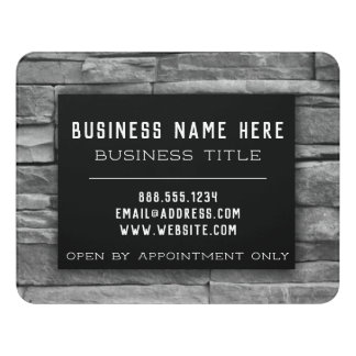 Modern Office Company Corporate Small Business Door Sign