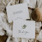 Modern Olive Branch Thank You Card