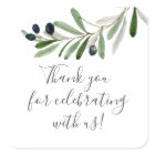 Modern Olive Branch Thank You