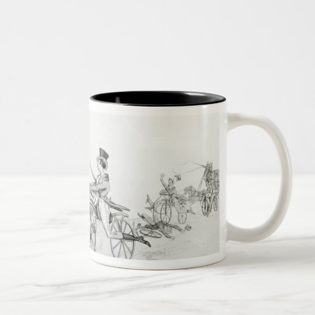 Modern Olympics', c.1820 Two-Tone Coffee Mug (Right)