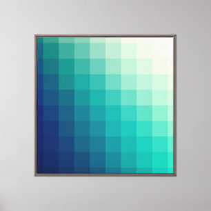 Modern Ombre Design Canvas Print