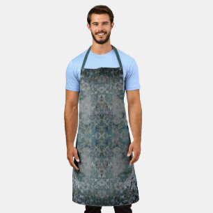 Modern One Of A Kind Abstract Art In A Foggy Mood Apron