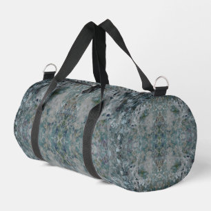 Modern One Of A Kind Abstract Art In A Foggy Mood Duffle Bag