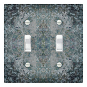 Modern One Of A Kind Abstract Art In A Foggy Mood Light Switch Cover