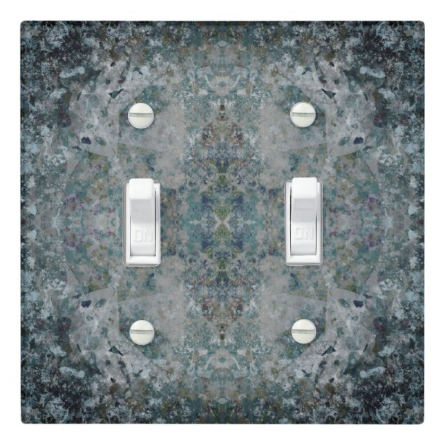 Modern One Of A Kind Abstract Art In A Foggy Mood Light Switch Cover (In Situ)
