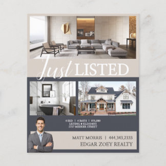 Modern Open House Real Estate Realtor Flyer