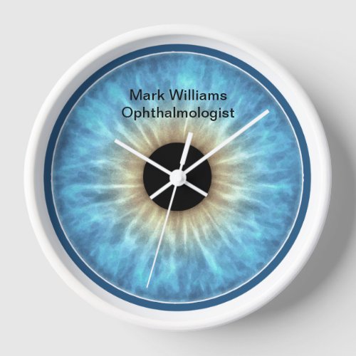 Modern Ophthalmologist Office Wall Clocks