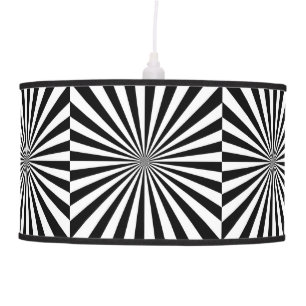 Modern Optical Burst Spinning Wheel Design Pendant Lamp