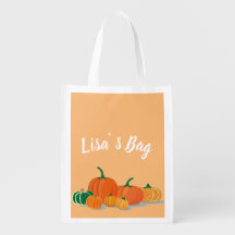 Modern Orange Pumpkin Spice Custom
