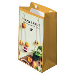 Modern Organic Farmer Fruit Herbs Promotional Small Gift Bag