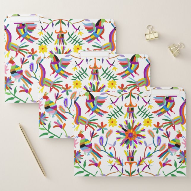 Modern Otomi Design II File Folder (Set)