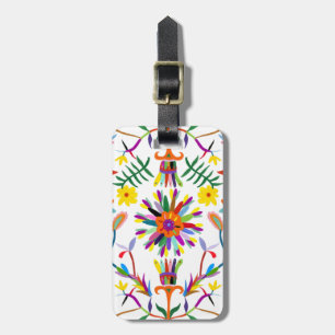 Modern Otomi Design II Luggage Tag