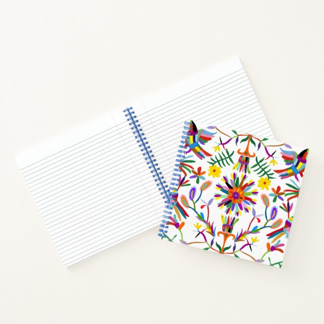 Modern Otomi Design II Notebook (Inside)