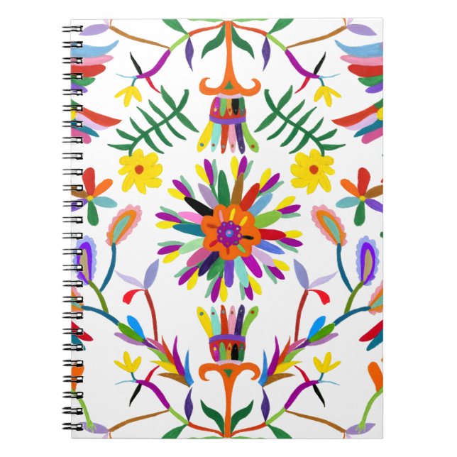 Modern Otomi Design II Notebook (Front)
