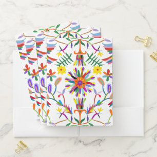 Modern Otomi Design II Pocket Folder