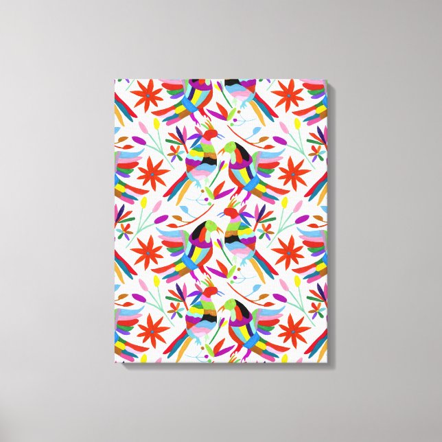 Modern Otomi Design III Canvas Print (Front)