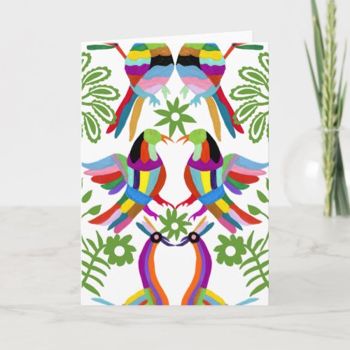 Modern Otomi Design III Card