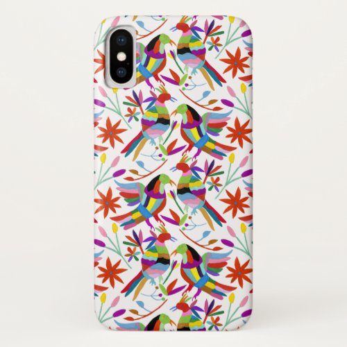 Modern Otomi Design III iPhone X Case