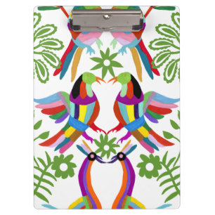 Modern Otomi Design III Clipboard