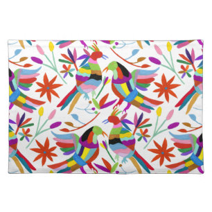 Modern Otomi Design III Cloth Placemat